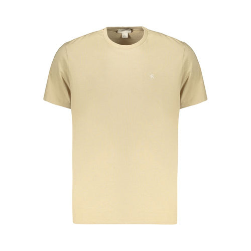Calvin Klein Beige Cotton Men’s T-Shirt