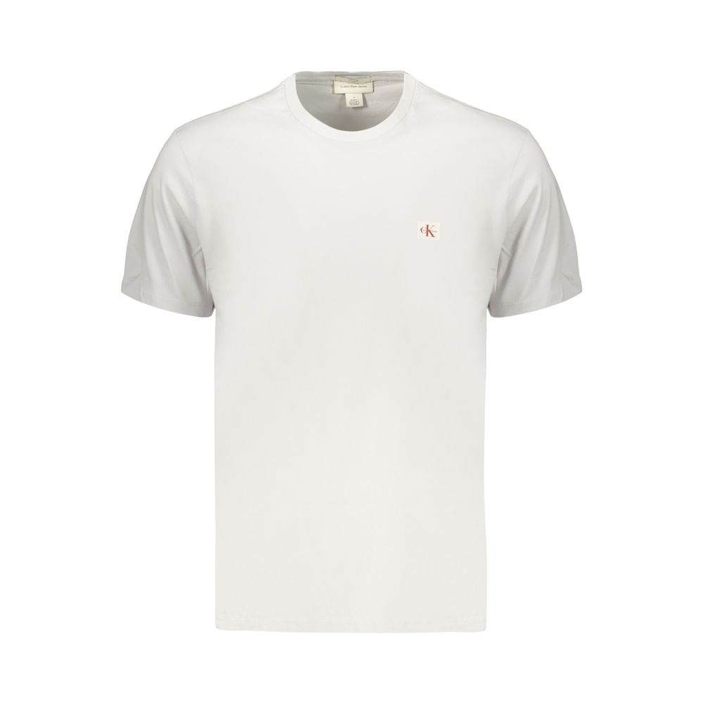 Calvin Klein Grey Cotton Men’s T-Shirt