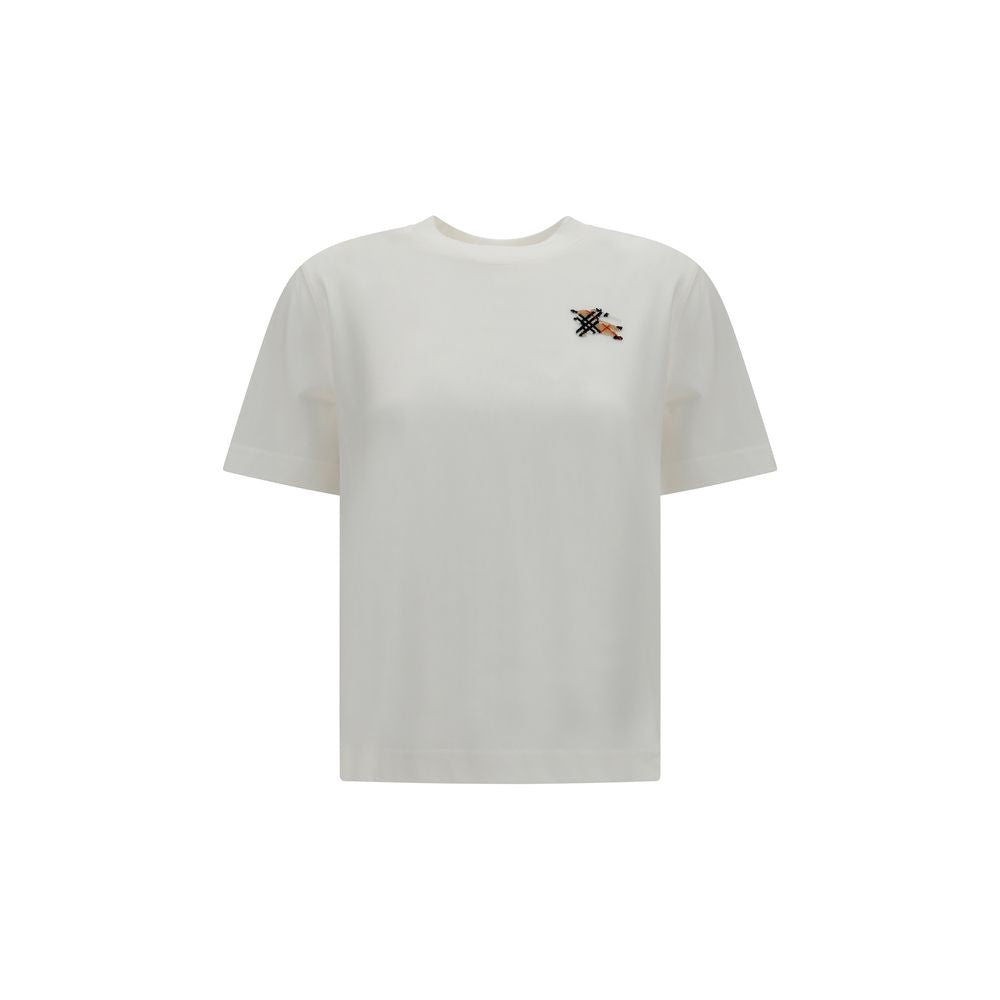 Burberry White Cotton T-Shirt – product image 1