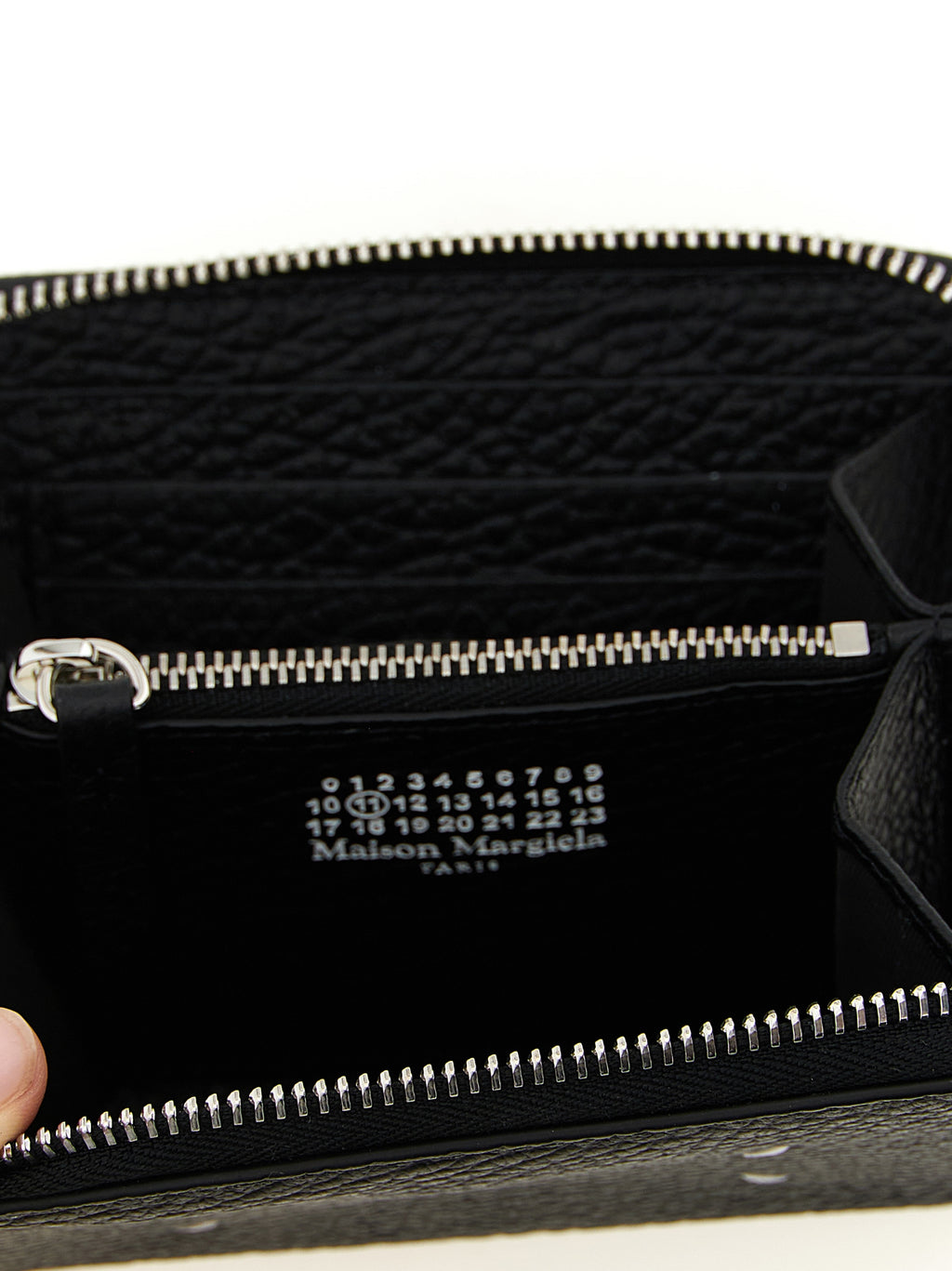 Maison Margiela Black Calfskin Wallet