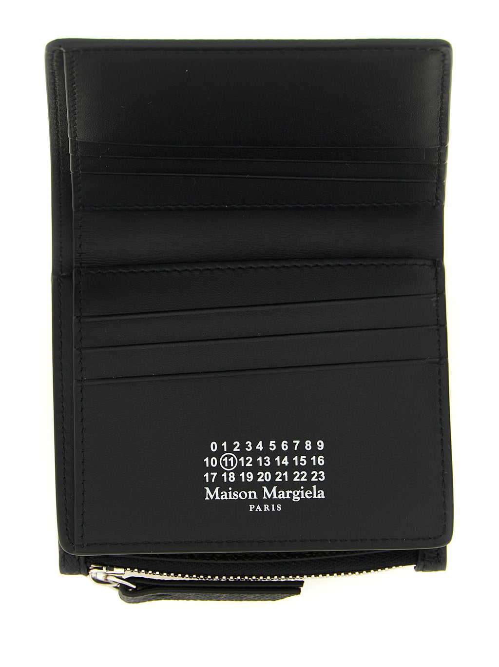 Maison Margiela Black Four Stitches Small Wallet