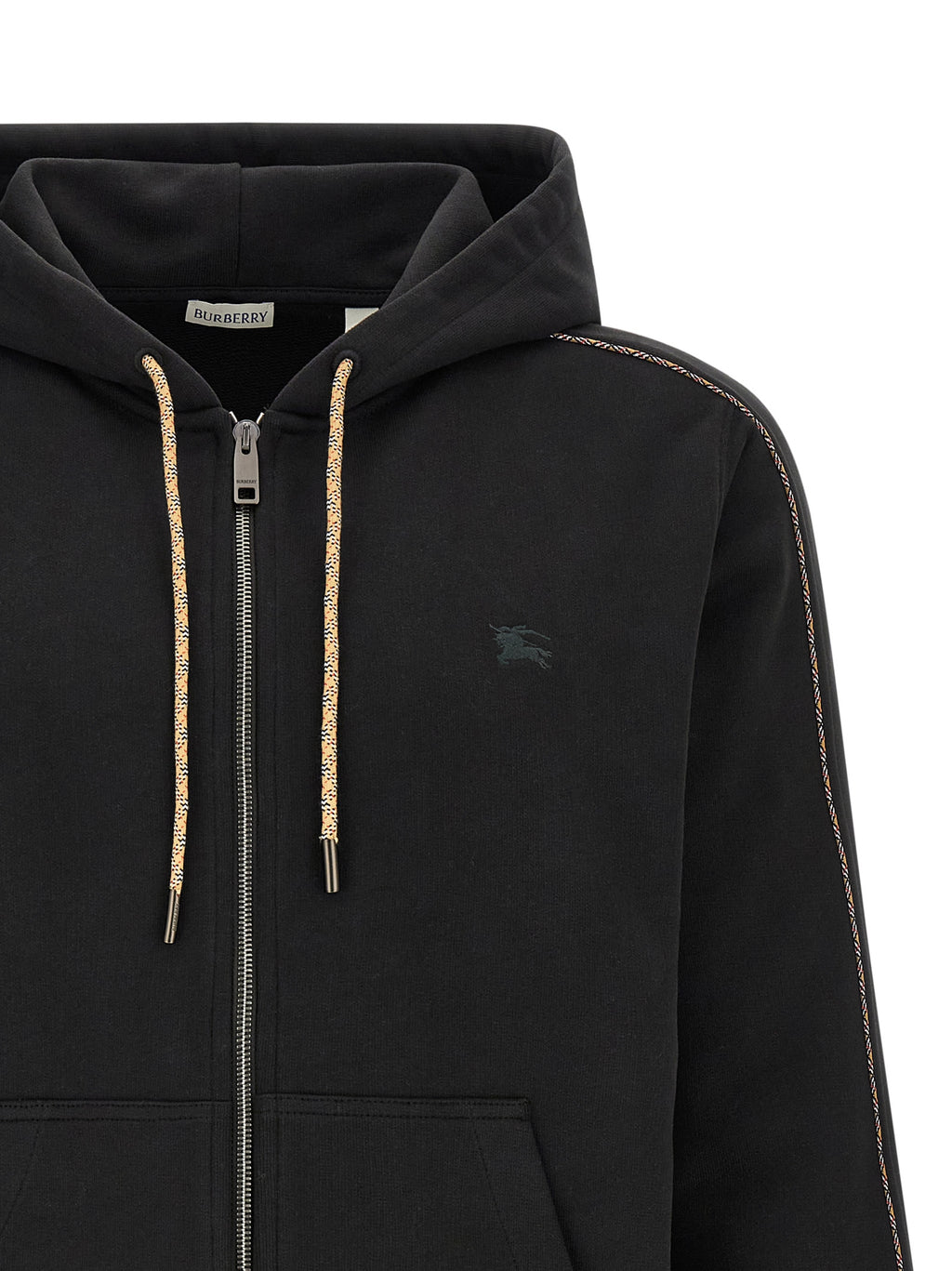 Burberry Black Cotton Sweatshirt