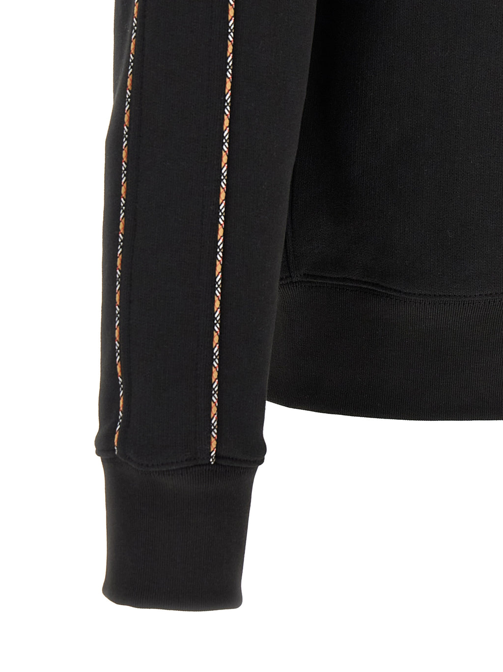 Burberry Black Cotton Sweatshirt