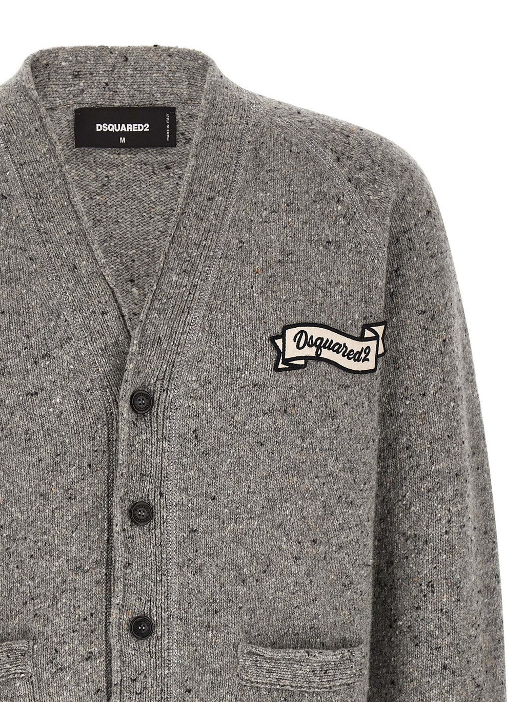 Gray Wool Cardigan