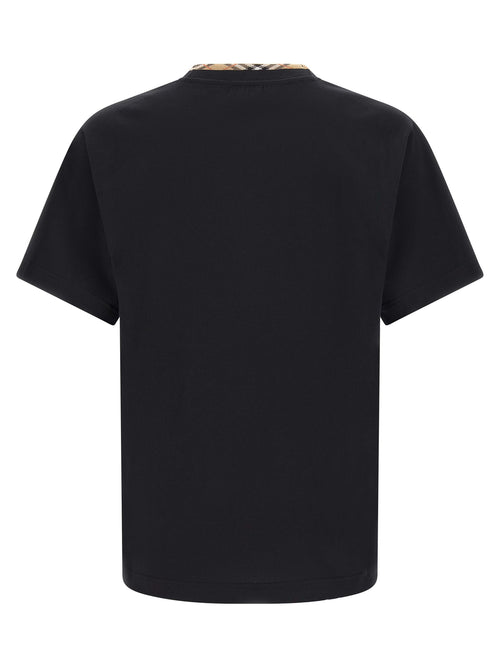 Burberry Black Cotton T-Shirt