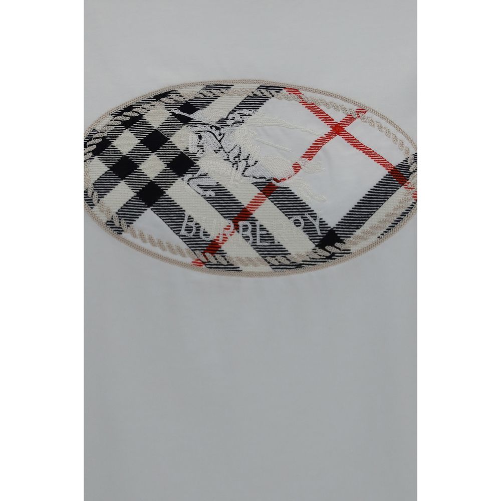 Burberry White Cotton T-Shirt – product image 3