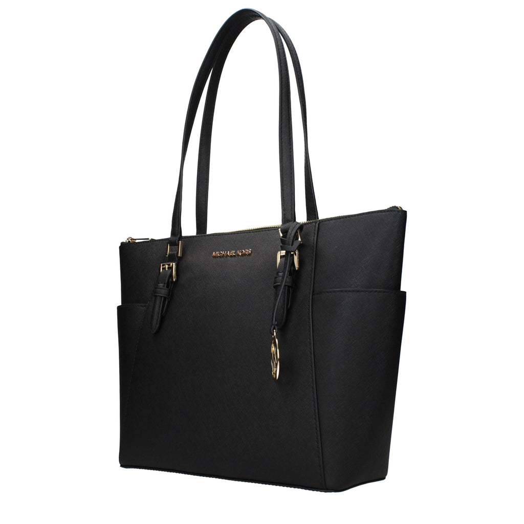Michael Kors Black Leather Shoulder Bag — alternate view
