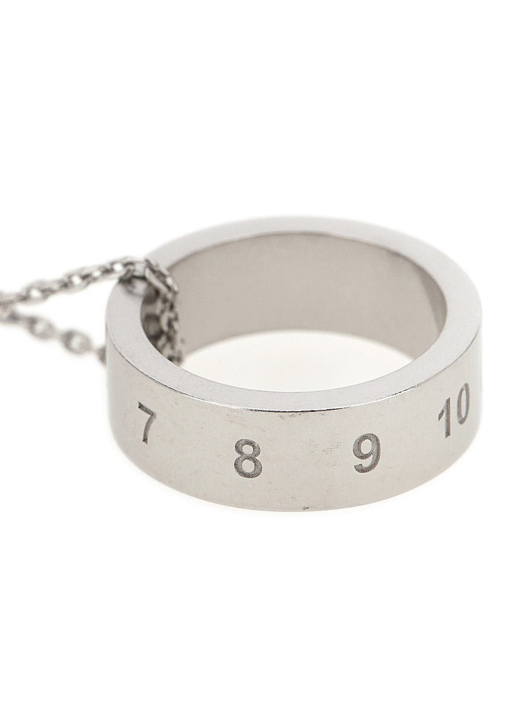 Maison Margiela Silver Numeric Necklace