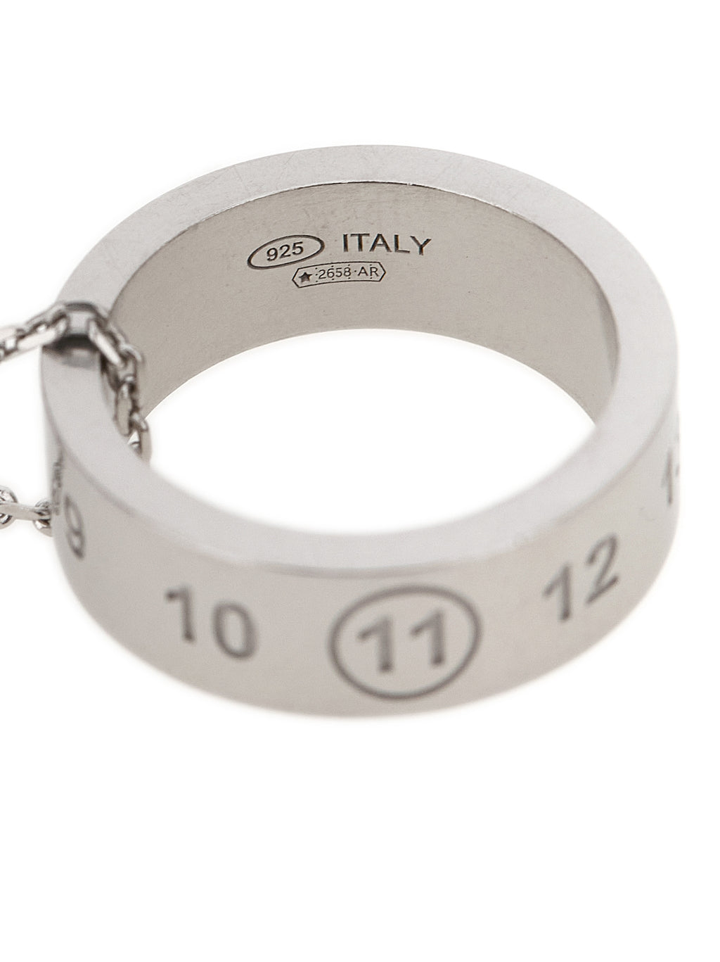 Maison Margiela Silver Numeric Necklace