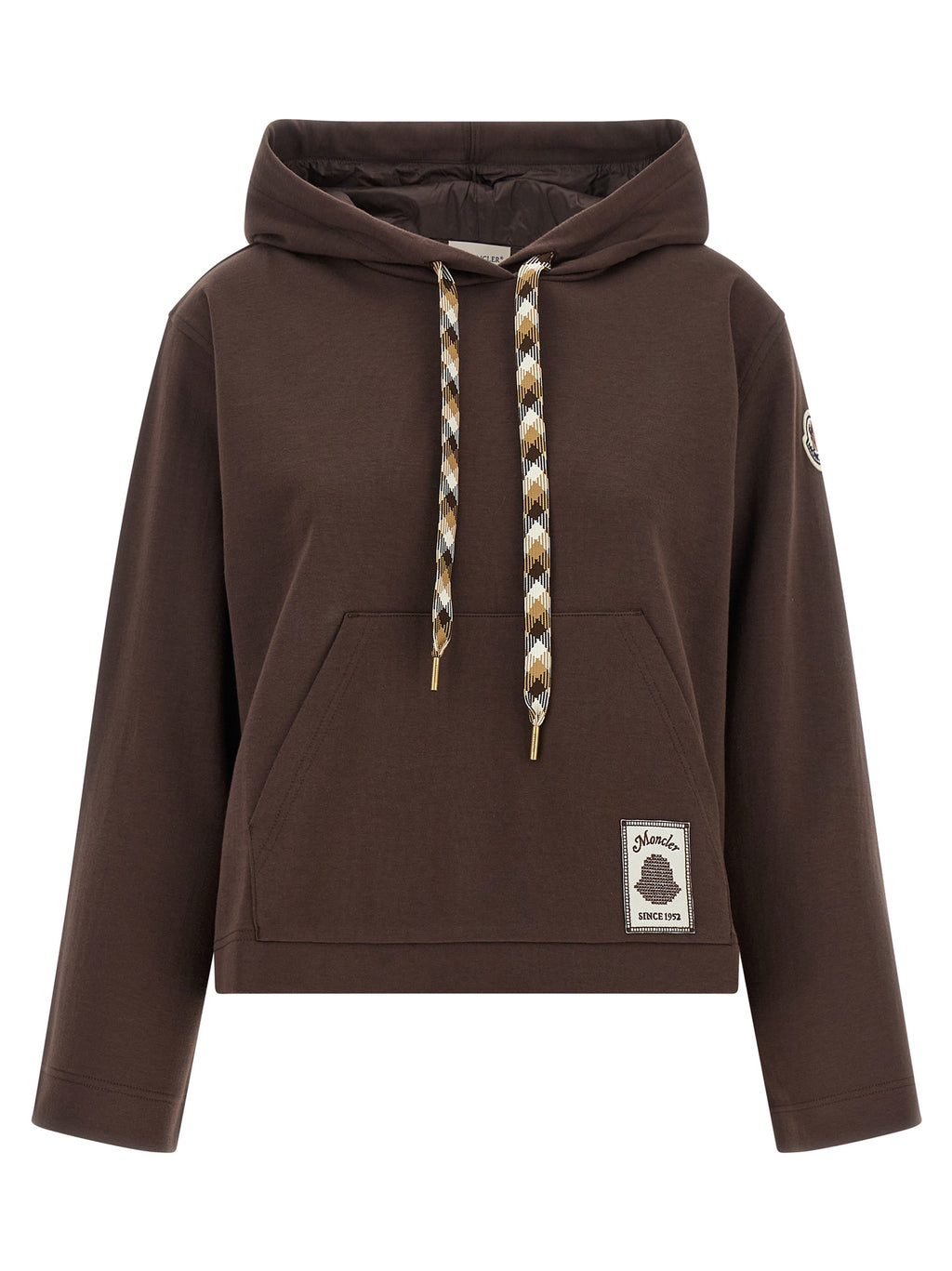 Brown Cotton Sweatshirt