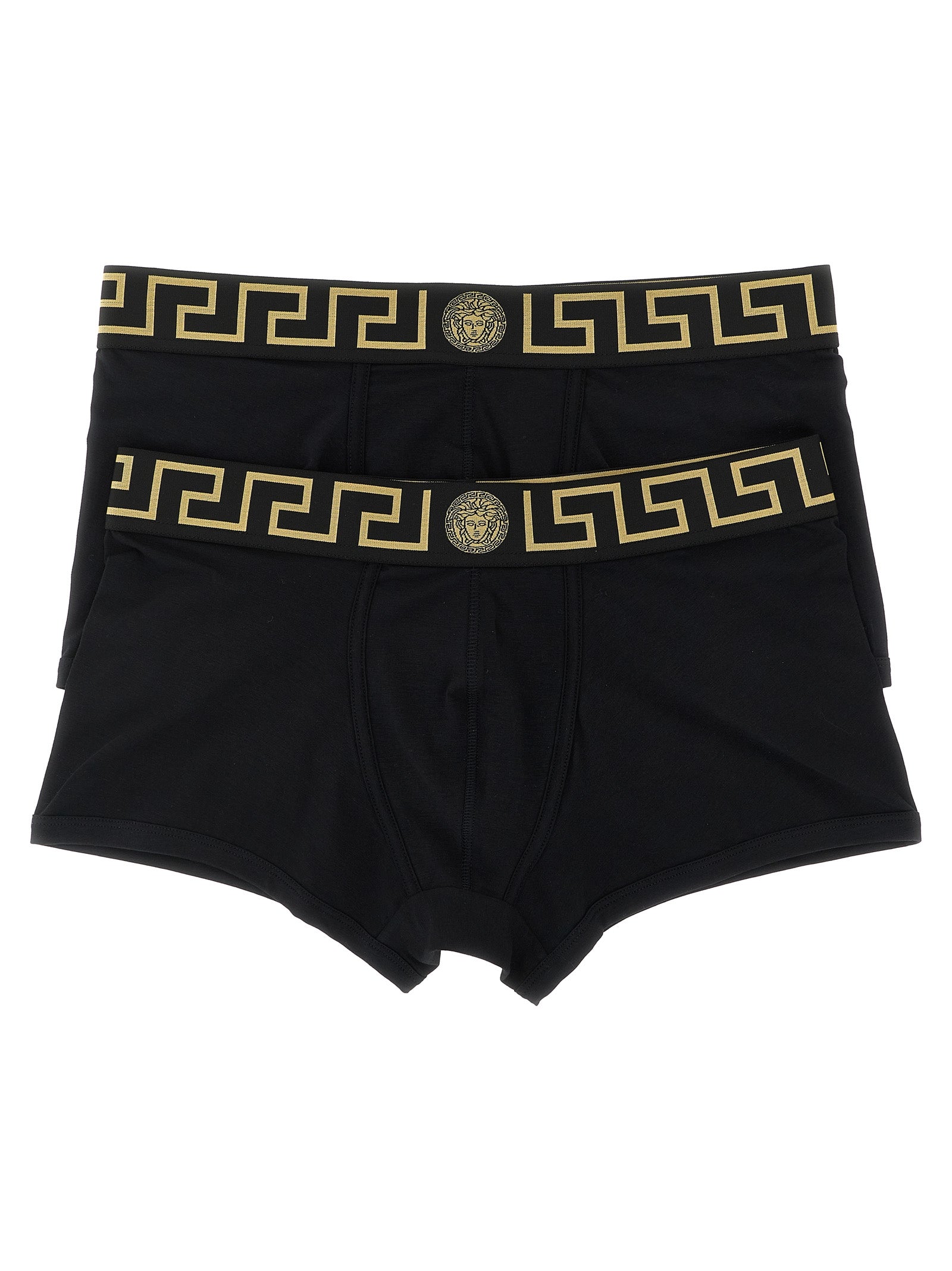 Versace Black Cotton Boxers