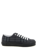 Gray Polyamide Low Top Sneakers