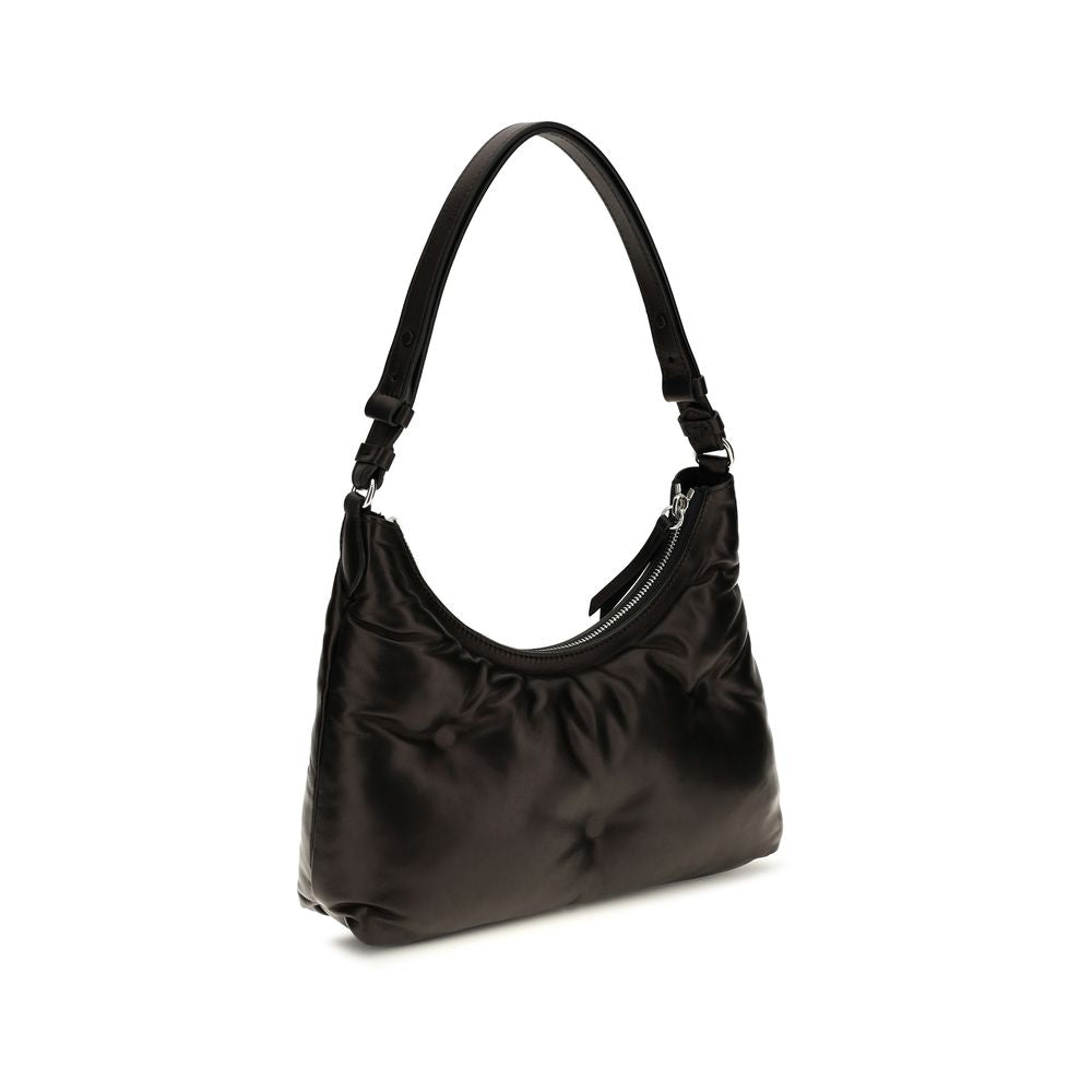 Maison Margiela Black Lamb Ovis Aries Shoulder Bag