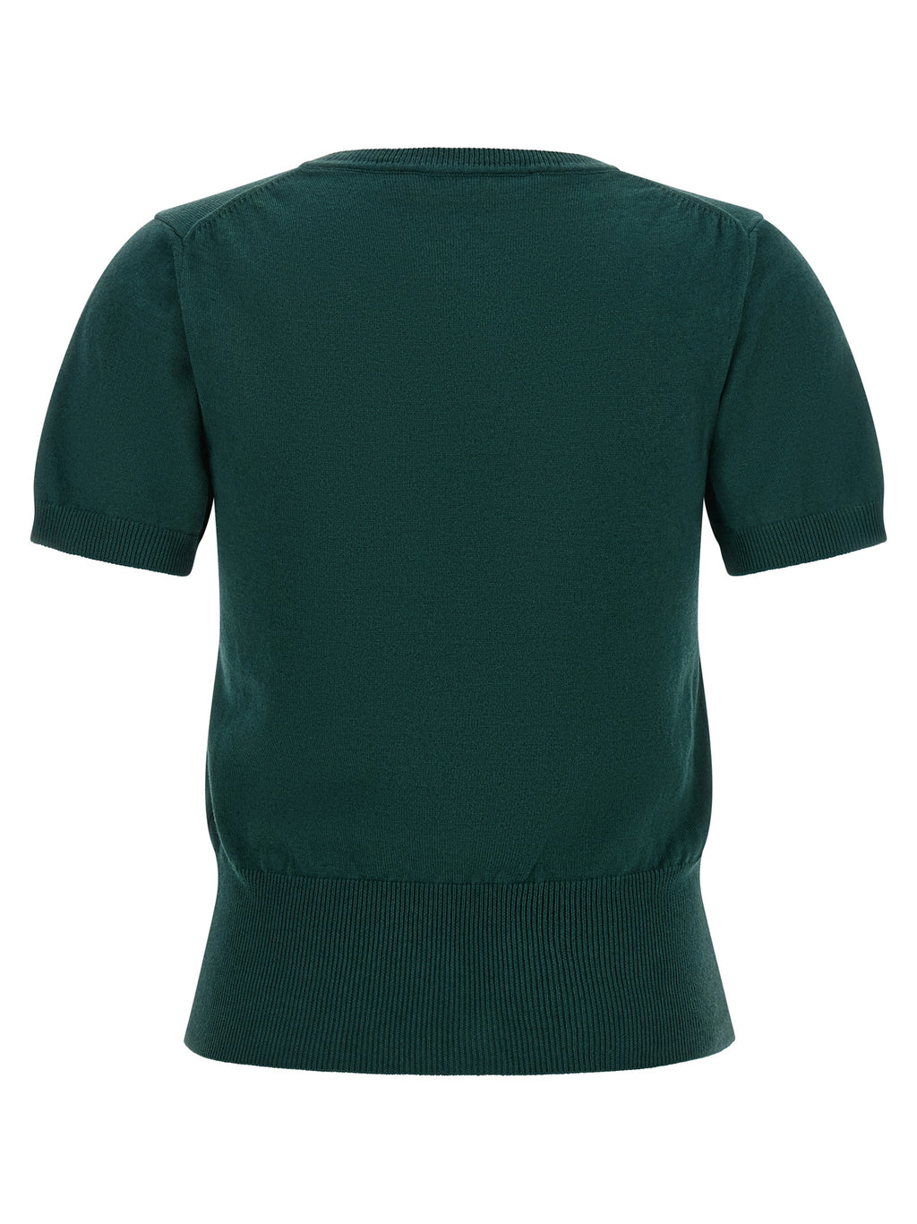 Bicolor Cotton Shortsleeve Shirt