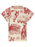 Multicolor Cotton T-Shirt