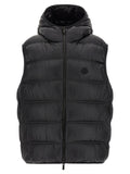 Moncler Black Polyamide Sleeveless Jacket