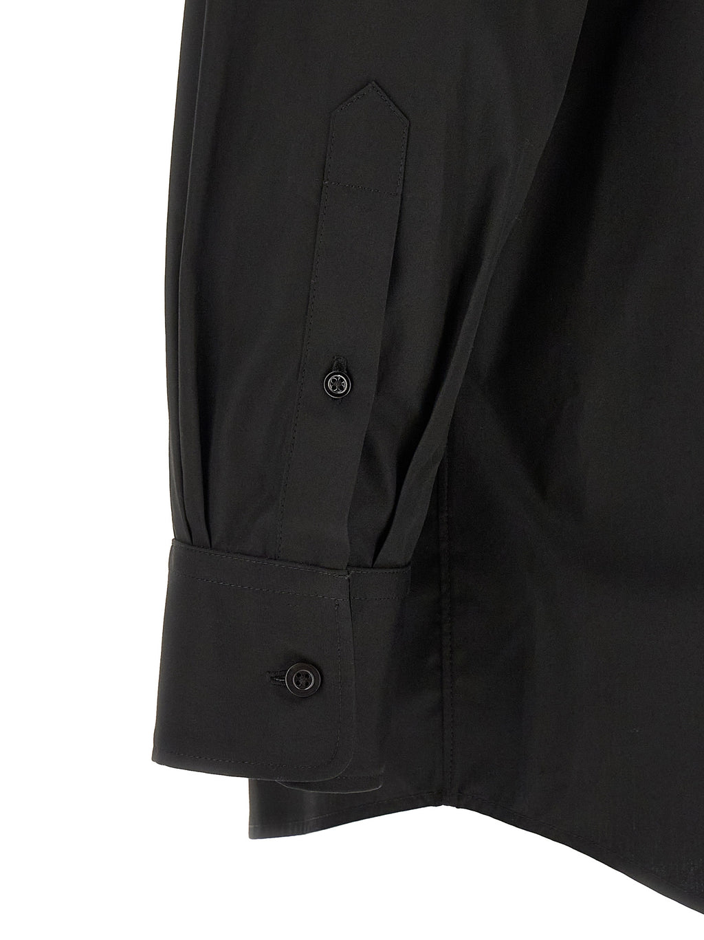 Maison Margiela Black Cotton Blouse
