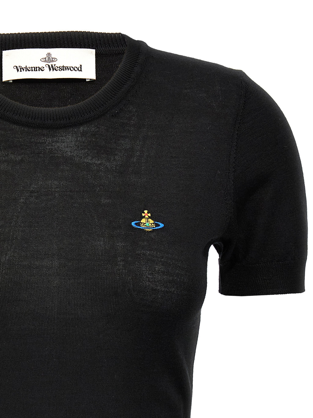Vivienne Westwood Black Cotton T-Shirt