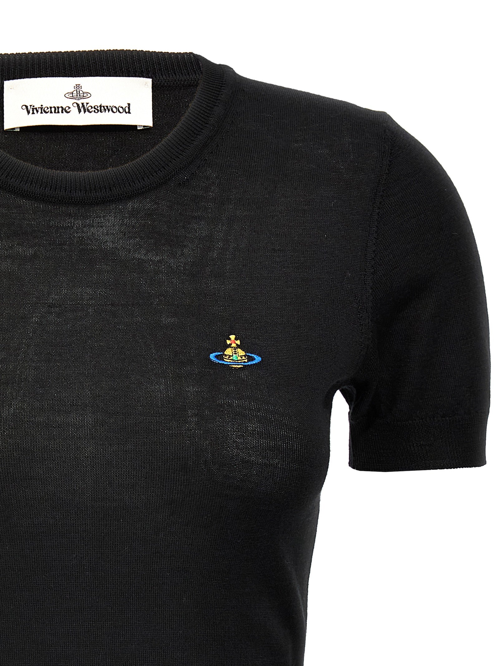 Vivienne Westwood Black Cotton T-Shirt