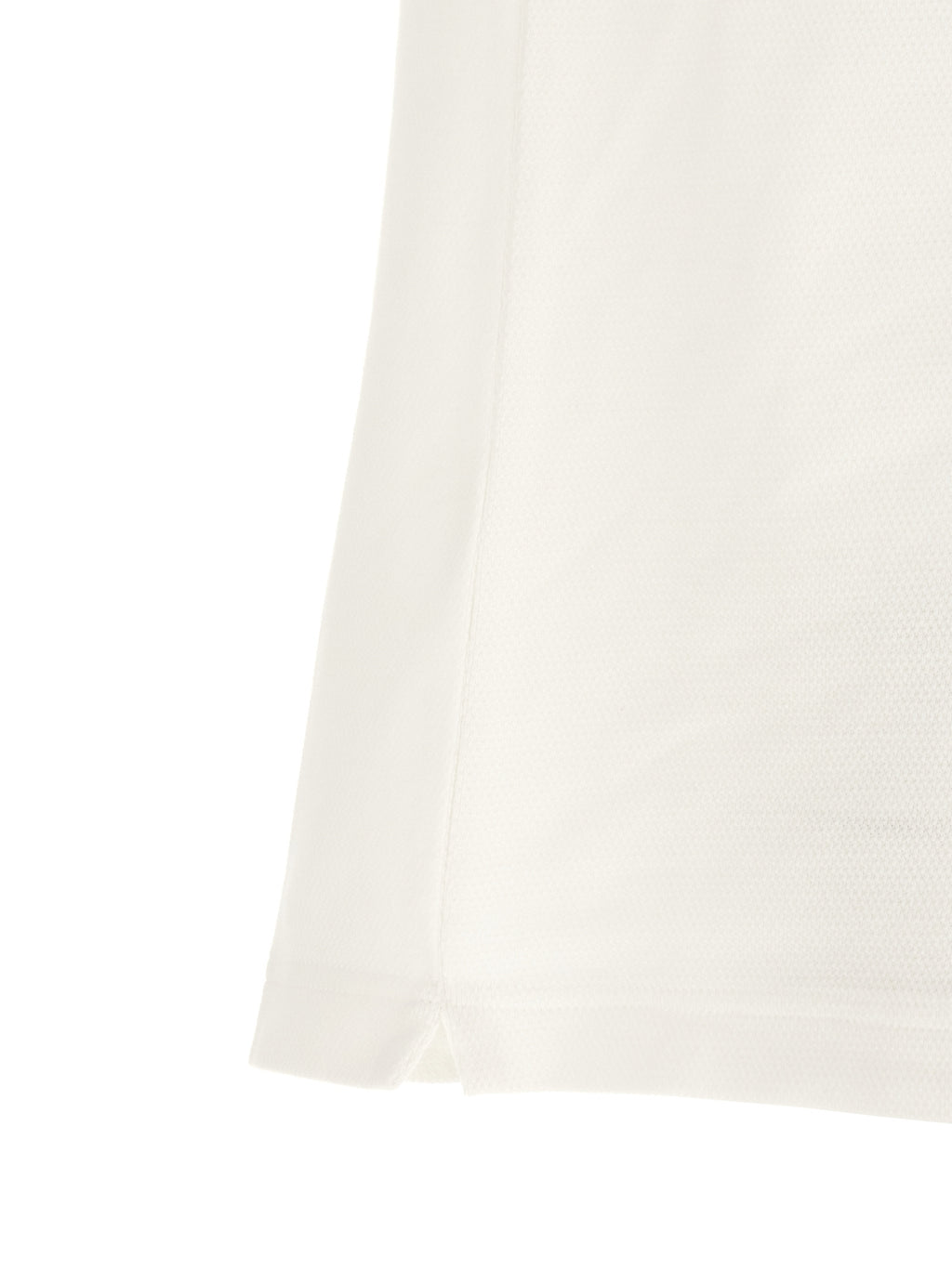 Casablanca White Organic Cotton Polo Shirt