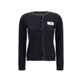 Black Wool Oves Aries Cardigan
