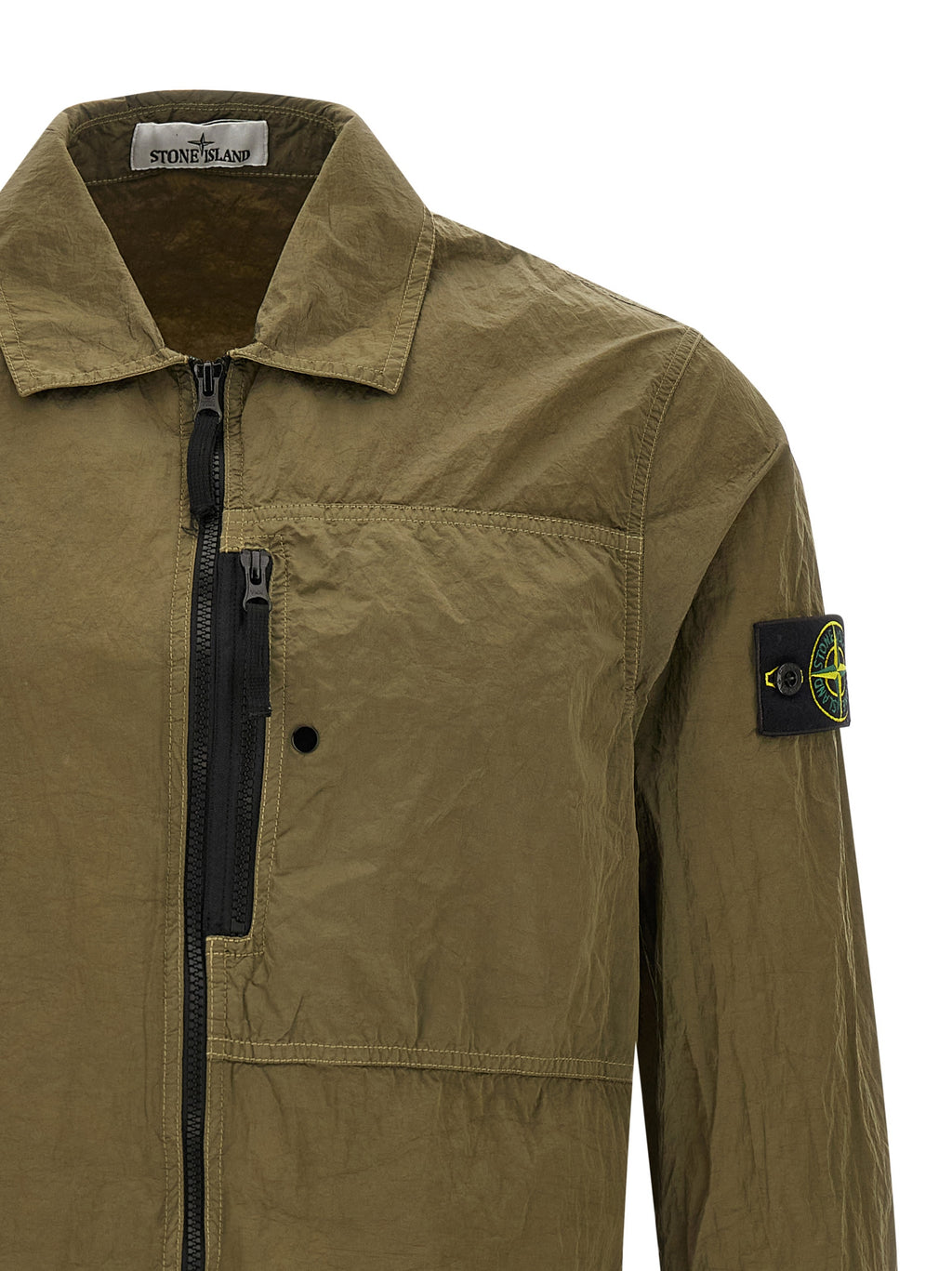 Stone Island Bicolor Polyamide Blouse — product image 3
