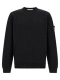 Stone Island Black Cotton Sweatshirt