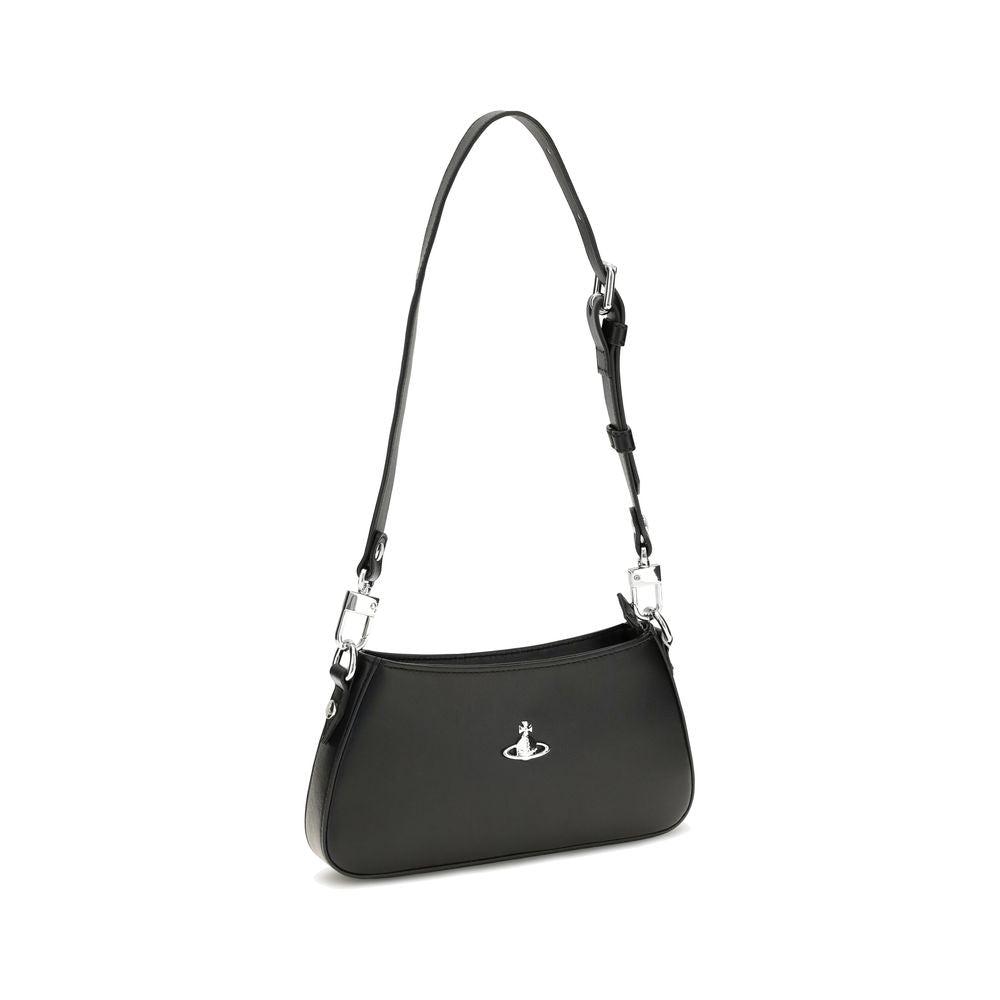 Vivienne Westwood Black Calf Leather Shoulder Bag – product image 2