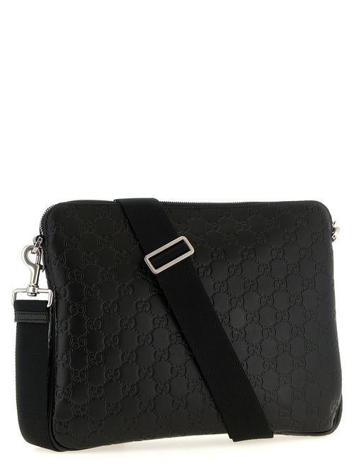 Gucci Black Calfskin Crossbody Bag