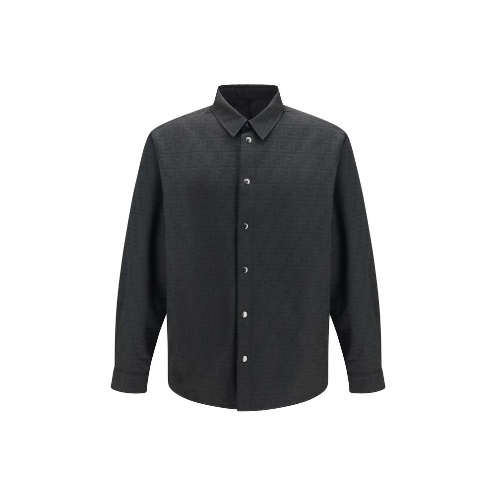 Fendi Black Polyester Shirt