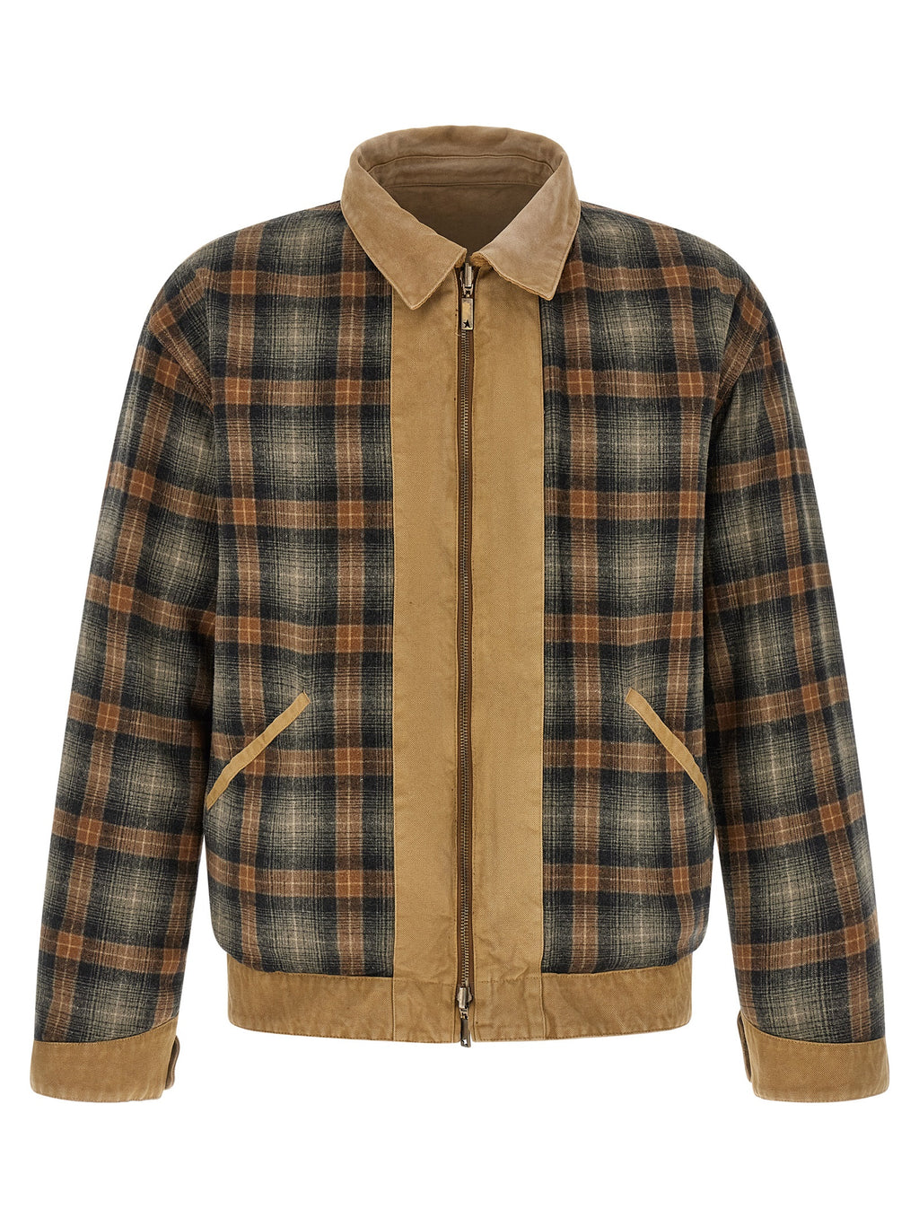Golden Goose Beige Cotton Shell Jacket