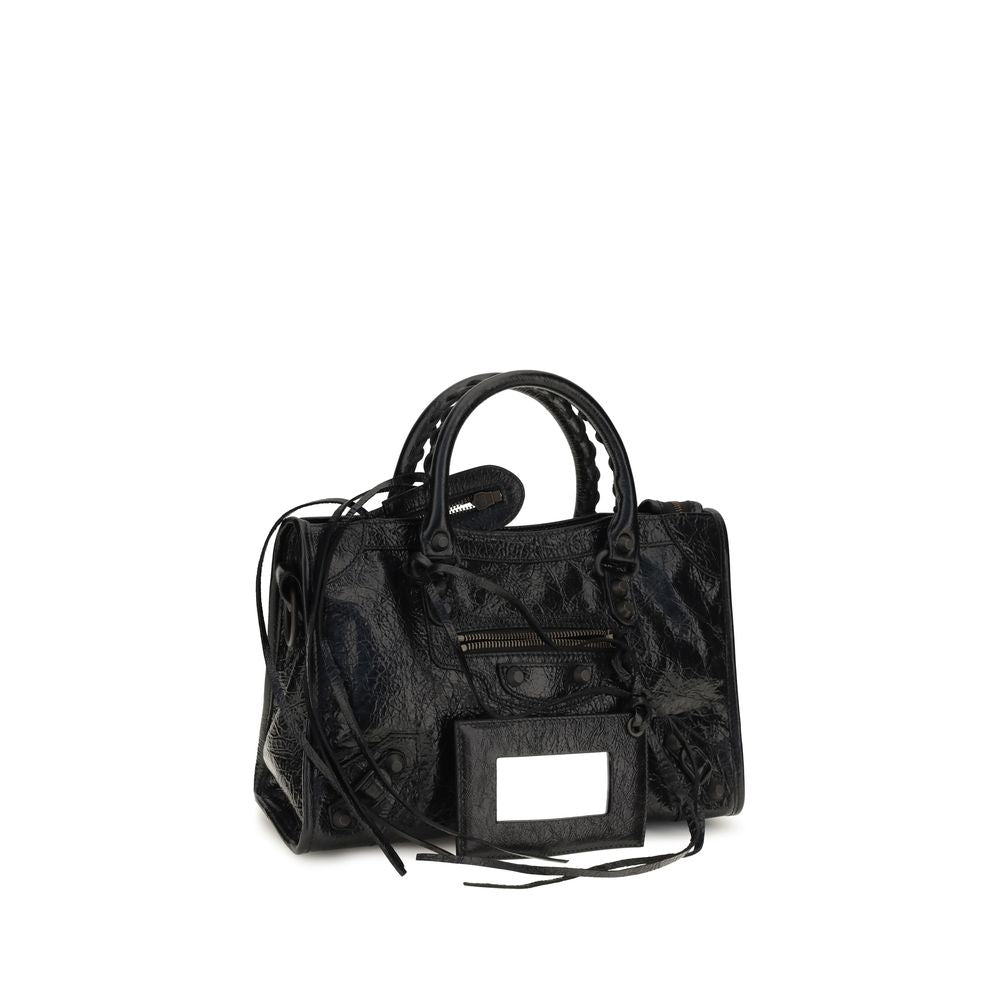 Balenciaga Black Lamb Ovis Aries Handbag