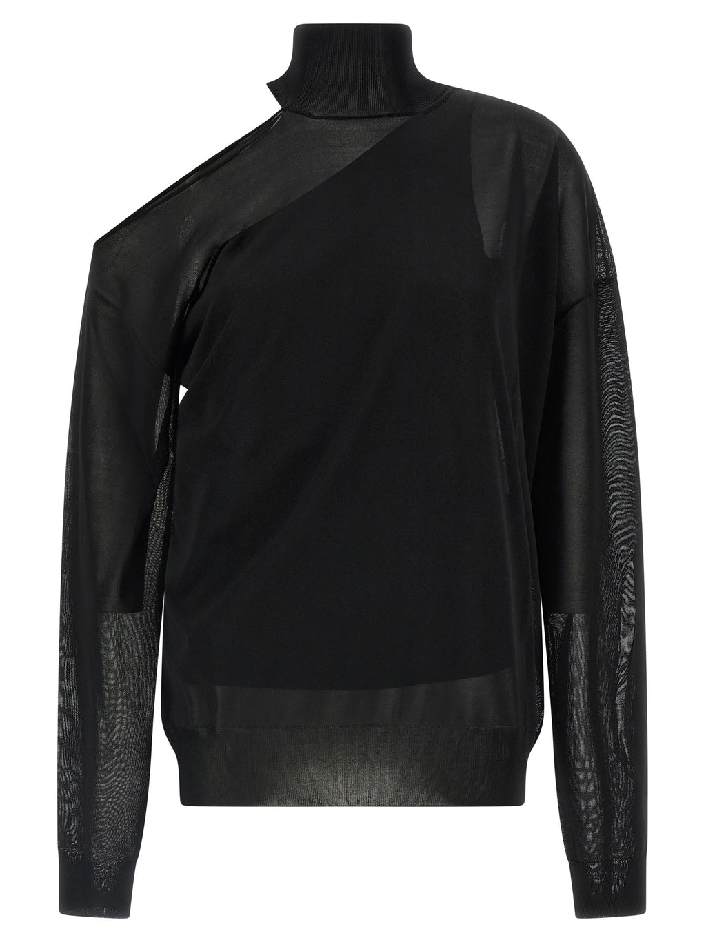 Fendi Black Viscose Cardigan
