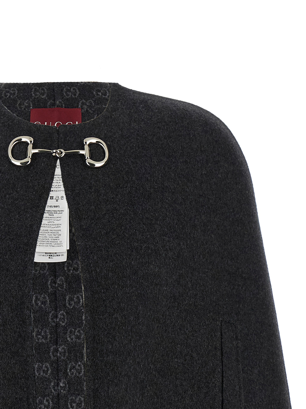 Gucci Gray Wool Coat
