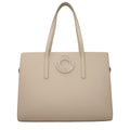 Karl Lagerfeld Beige Leather Women's Shoulder Bag