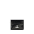 Vivienne Westwood Black Calf Leather Wallet