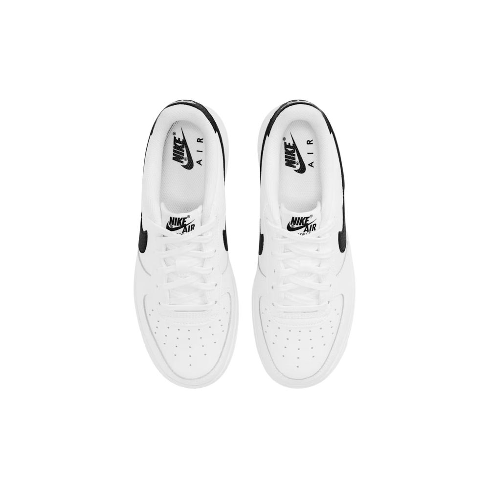 Nike White Leather Low Top Sneakers — alternate view