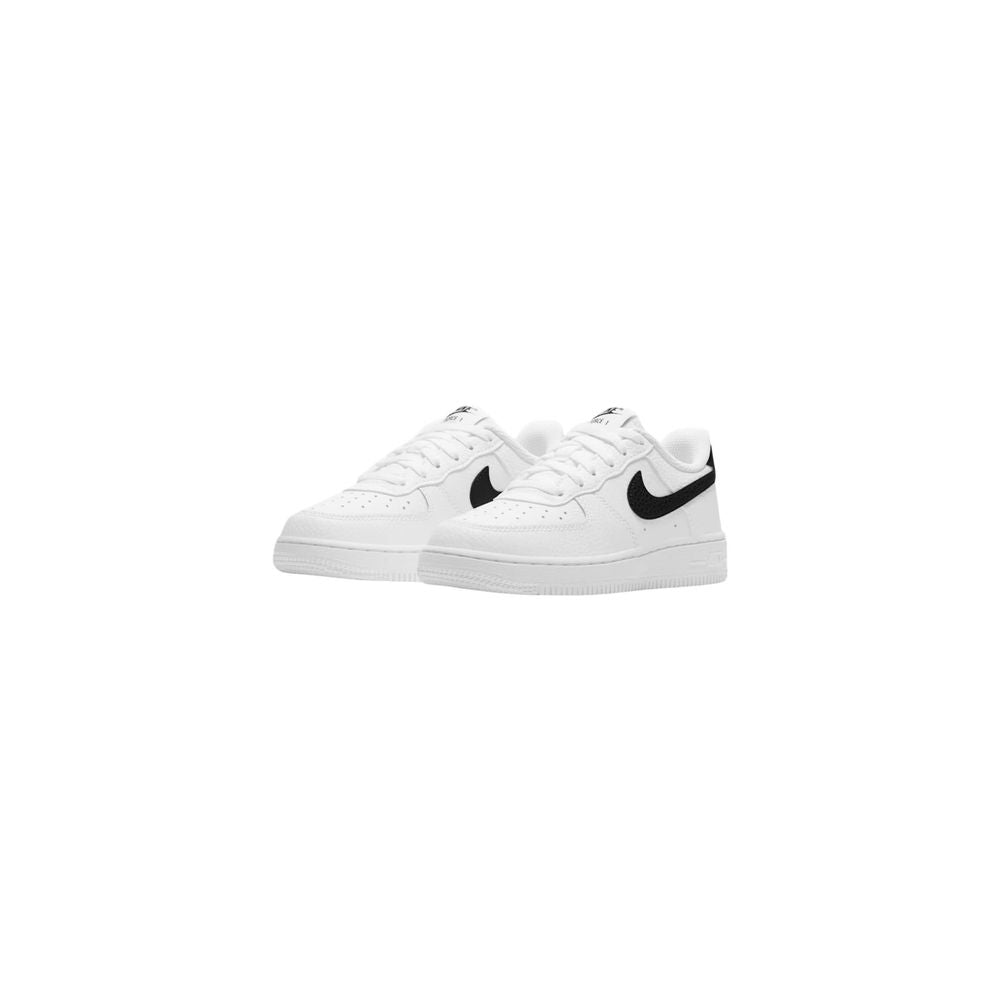 Nike White Leather Low Top Sneakers — detail view