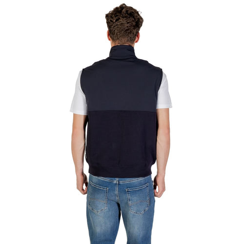 Armani Exchange Blue Cotton Sweatshirt — alternate view