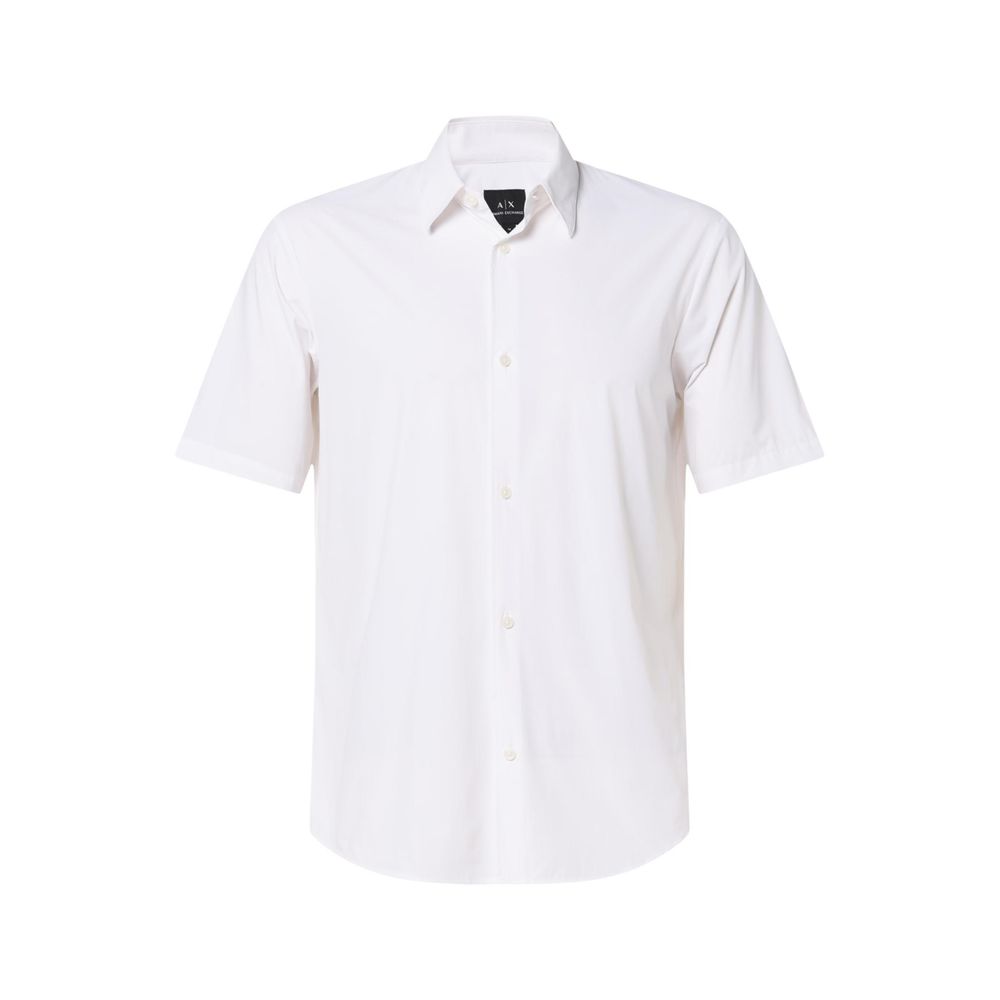 Armani Exchange White Long Sleeve Shirt