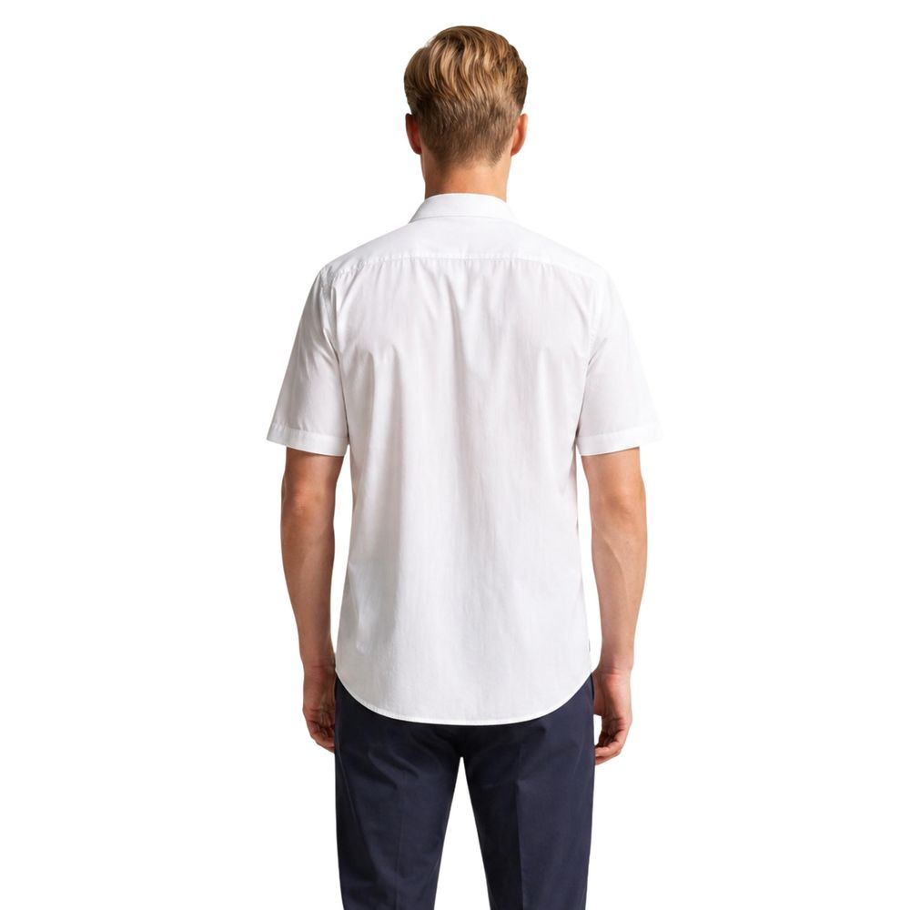 Armani Exchange White Long Sleeve Shirt