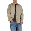 Calvin Klein Jeans Beige Cotton Full-Length Jacket