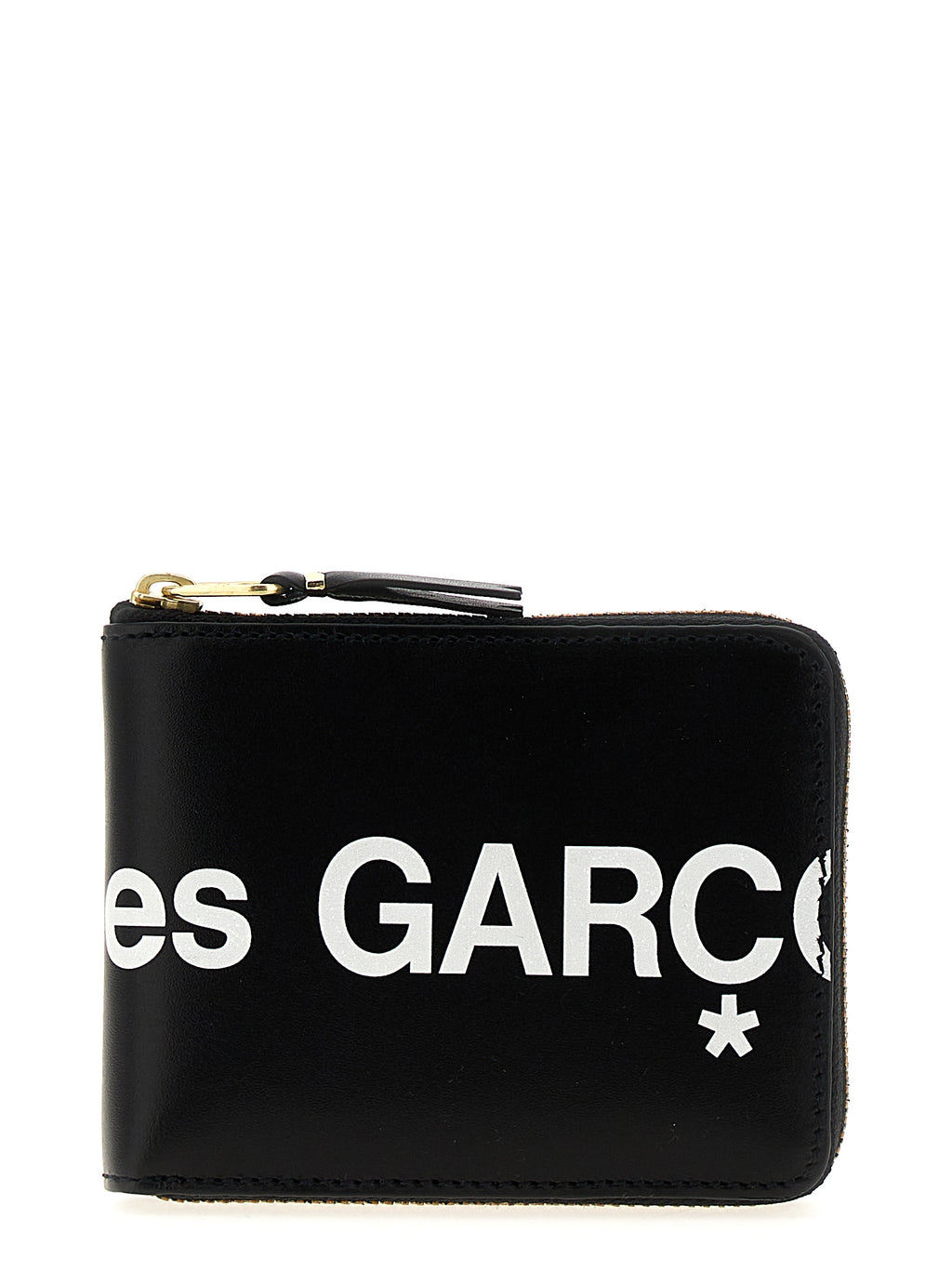 Comme des Garçons White & Black Huge Logo Wallet