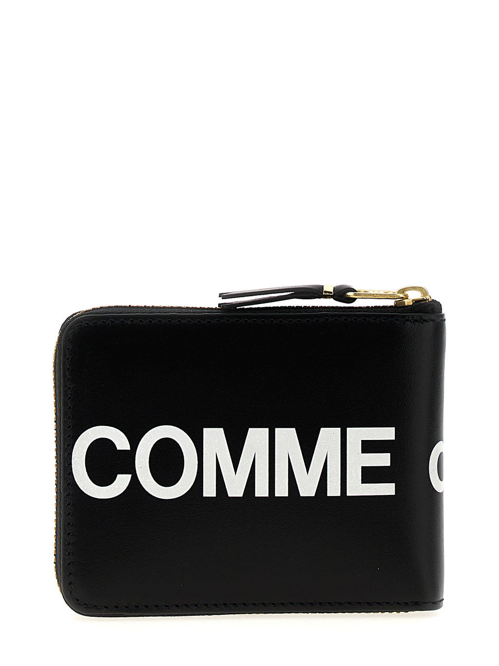 Comme des Garçons White & Black Huge Logo Wallet