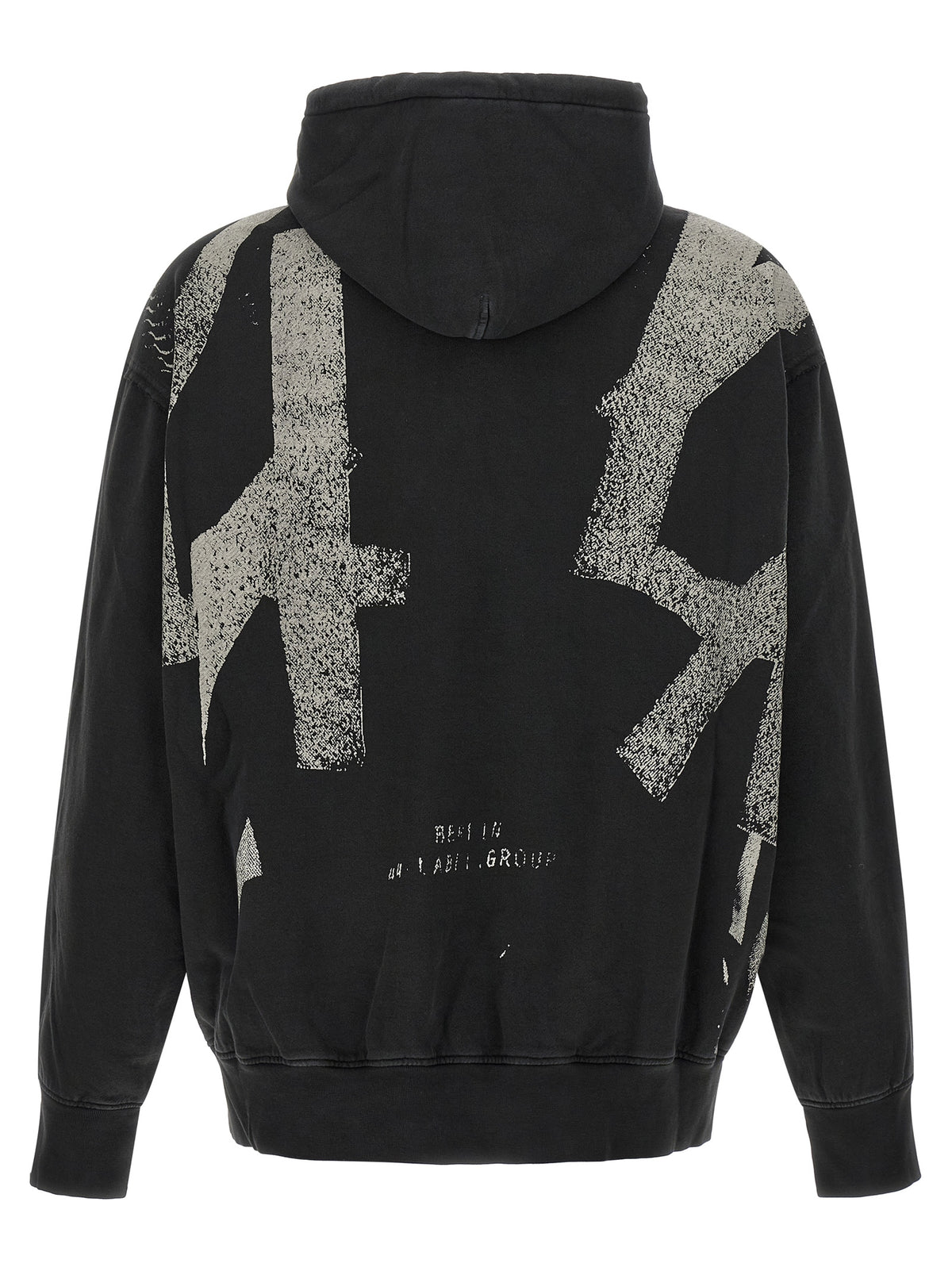 44 Label Group Black Cotton Sweatshirt