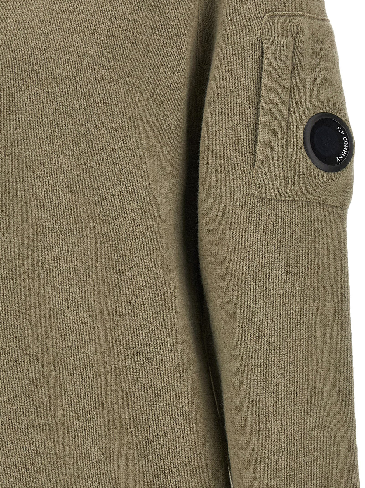 C.P. Company Bicolor Wool Cardigan