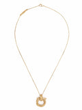 Ferragamo Gold Brass Necklace
