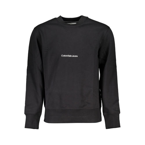 Calvin Klein Black Cotton Men’s Sweatshirt