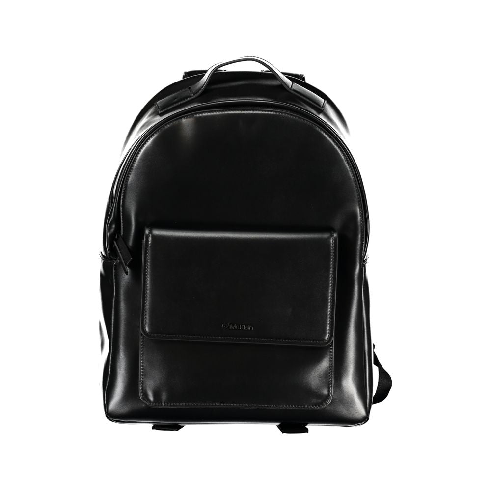 Calvin Klein Elegant Black Urban Backpack with Laptop Compartment – product image 1