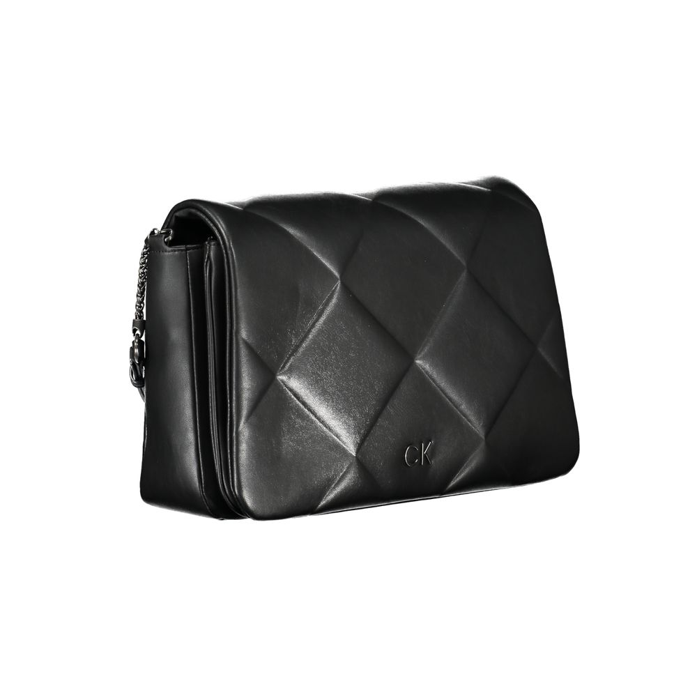 Calvin Klein Black Polyester Women’s Shoulder Bag — detail view
